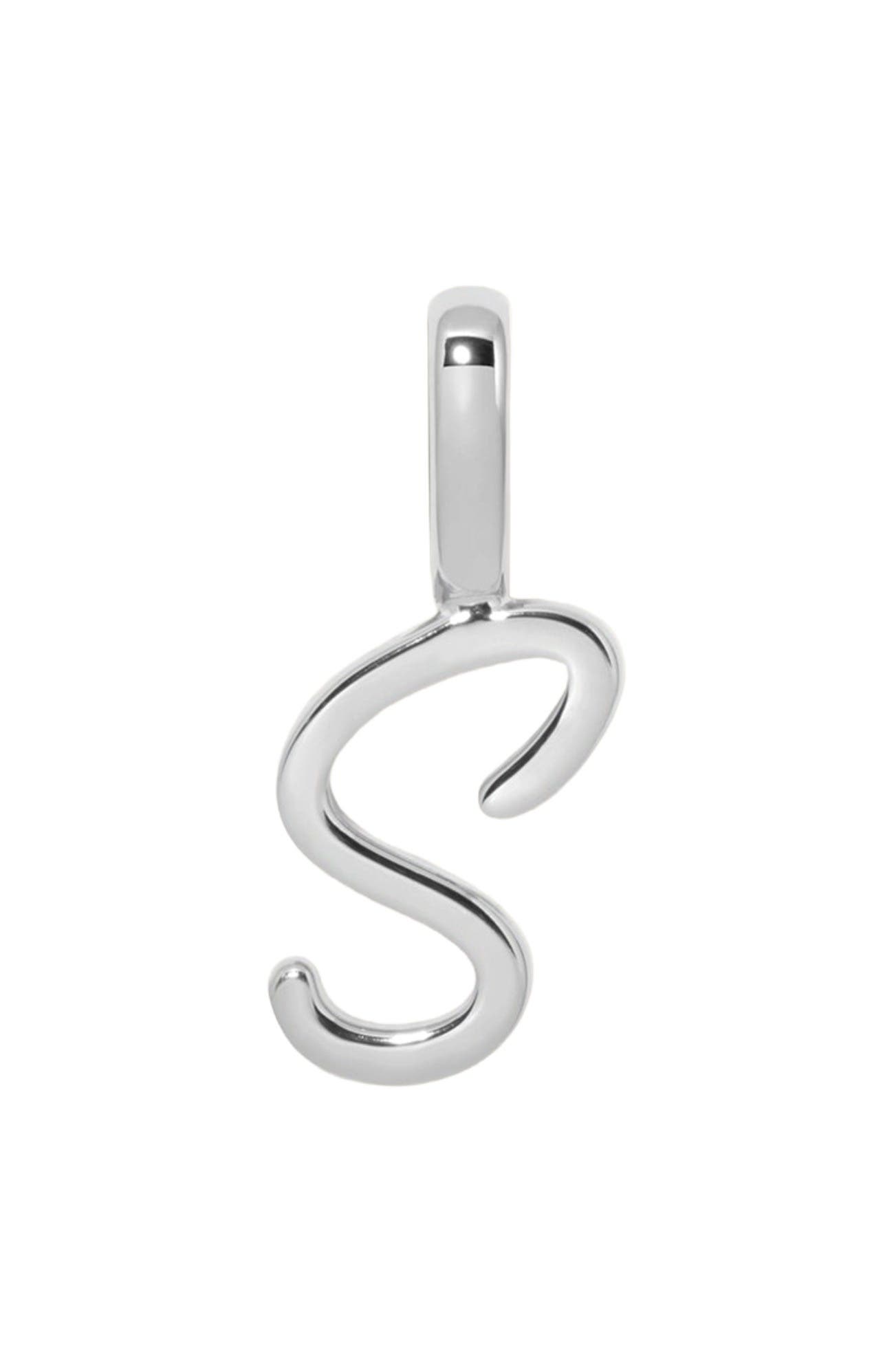 Silver Initial S