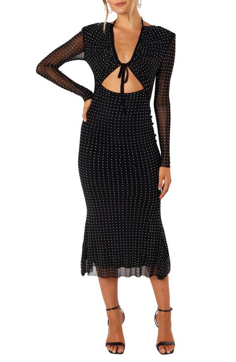 Salvatore Long Sleeve Midi Dress
