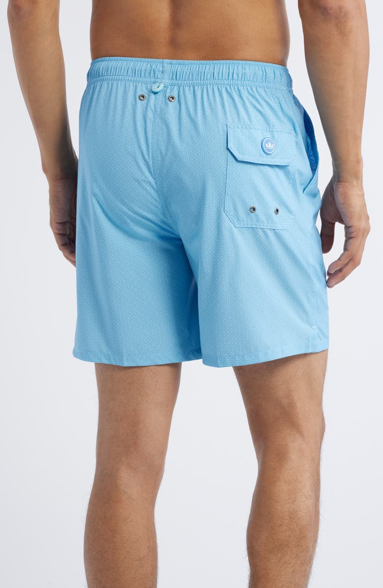 Peter Millar Zaza Swim Trunks, Alternate, color, Island Blue