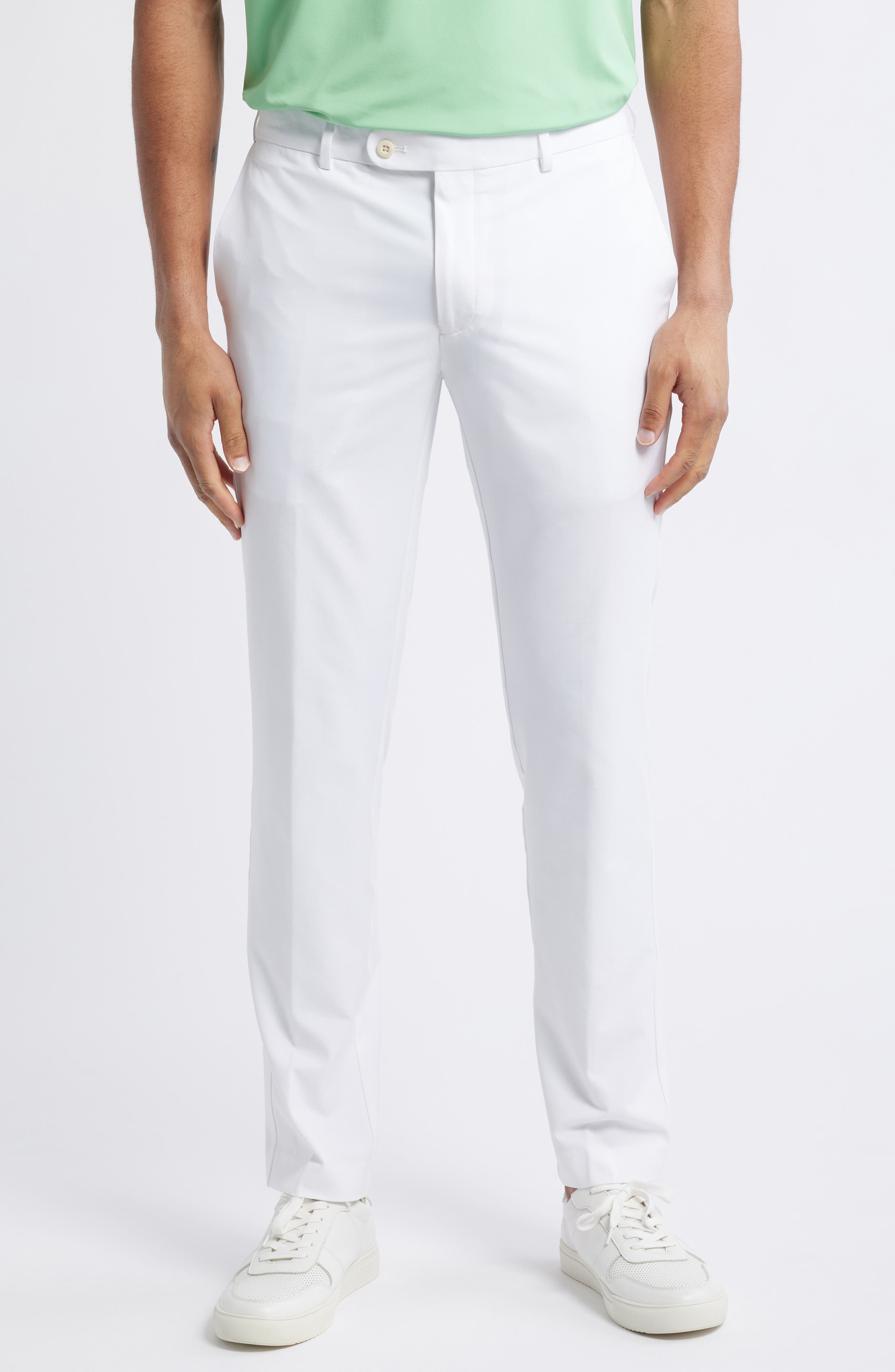 Peter Millar Crown Crafted Surge Performance Flat Front Trousers