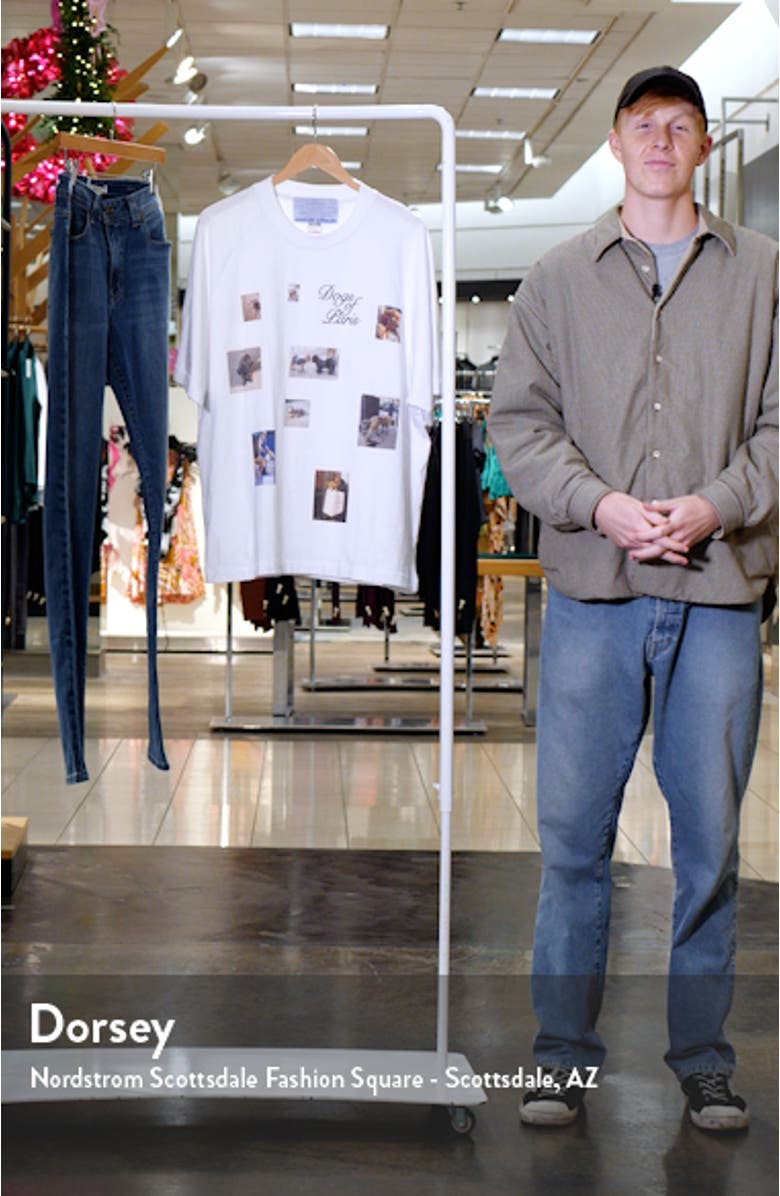 Dogs of Paris Cotton Graphic T-Shirt, sales video thumbnail