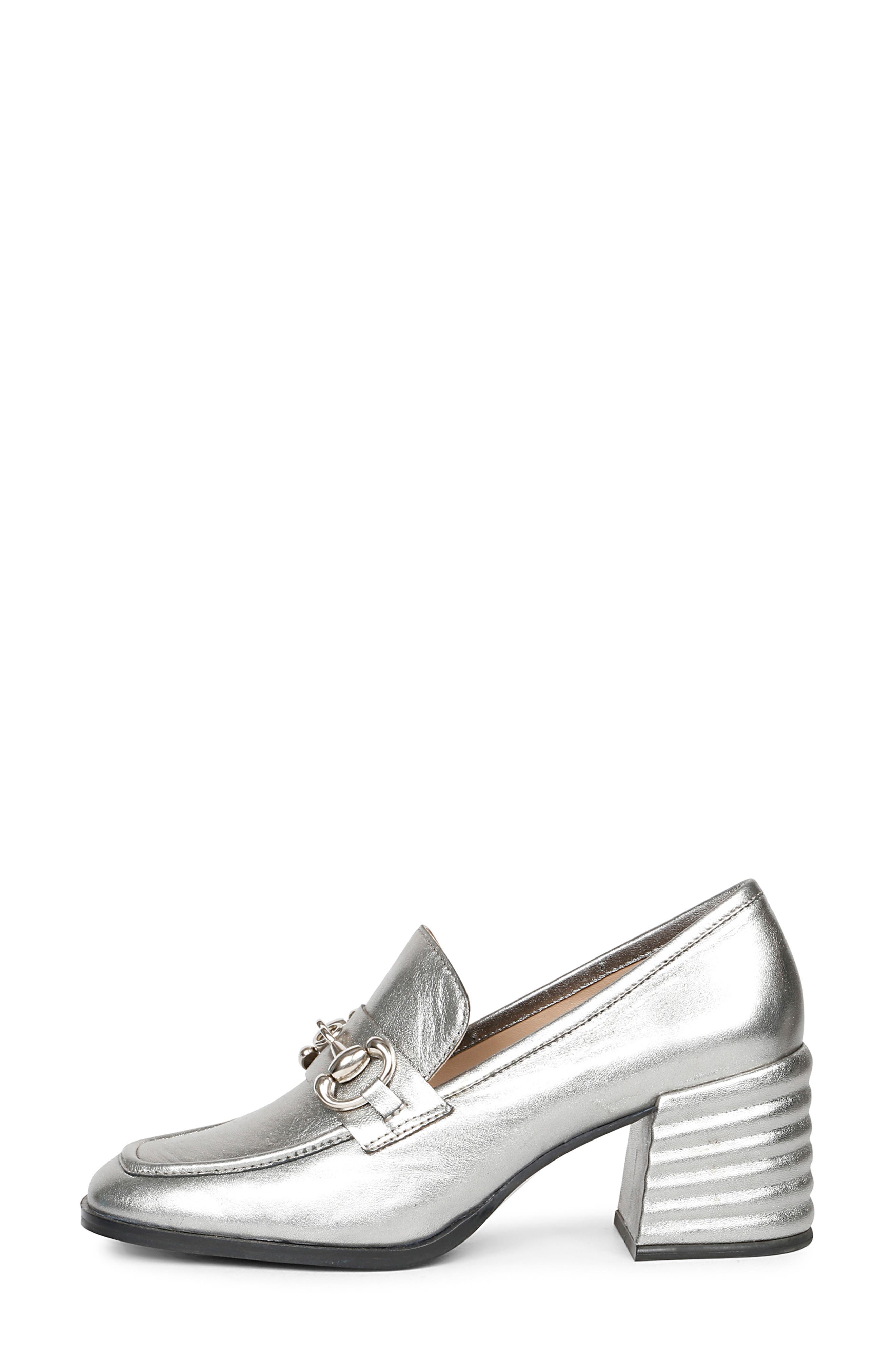 SAINT G Vera Bit Loafer Pump, Alternate, color, Gunmetal