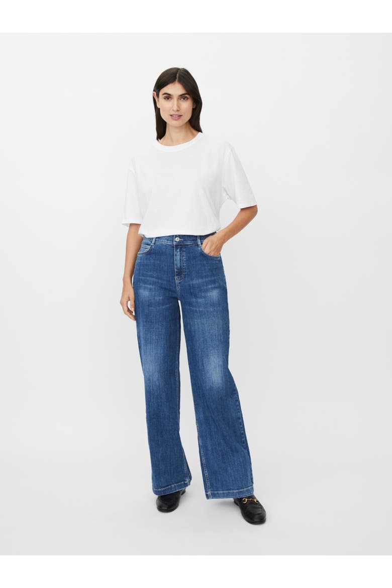 Pyravon Denim Trousers, Alternate, color, Blue Denim