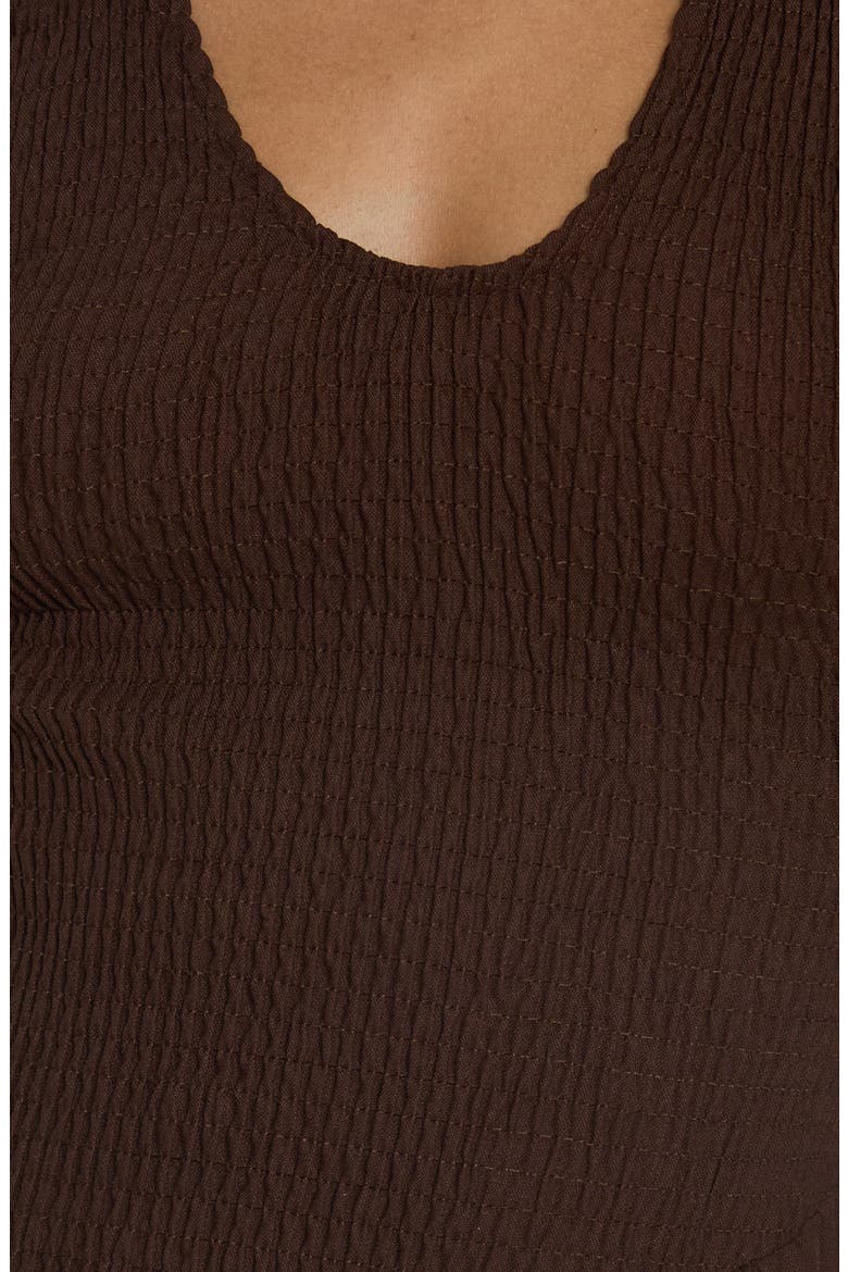Highgate Drop Waist Maxi Dress, Alternate, color, CHOCOLATE