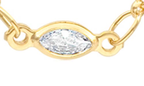 Shymi Marquis By The Yard Station Necklace In Gold