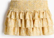 H&M Tiered Viscose Mini Skort