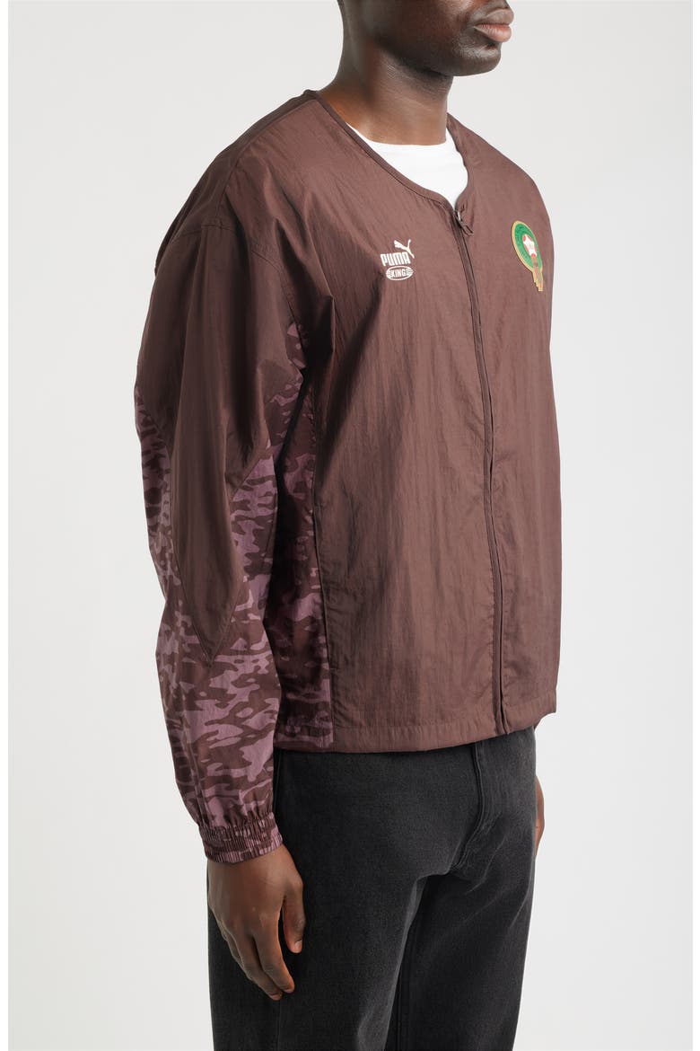 x Morocco x Salehe Bembury King Track Jacket (Nordstrom Exclusive), Alternate, color, CHOCOLATE BROWN