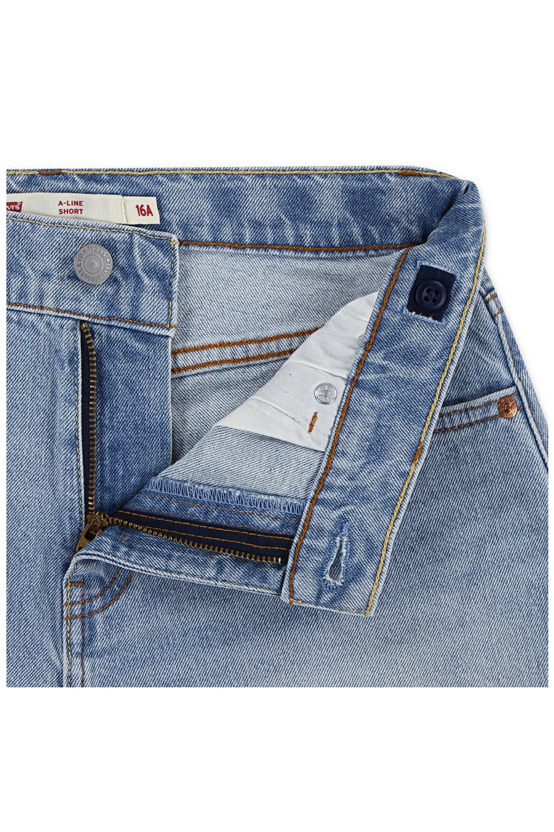 Kids' Denim Shorts, Alternate, color, DESERT SKY
