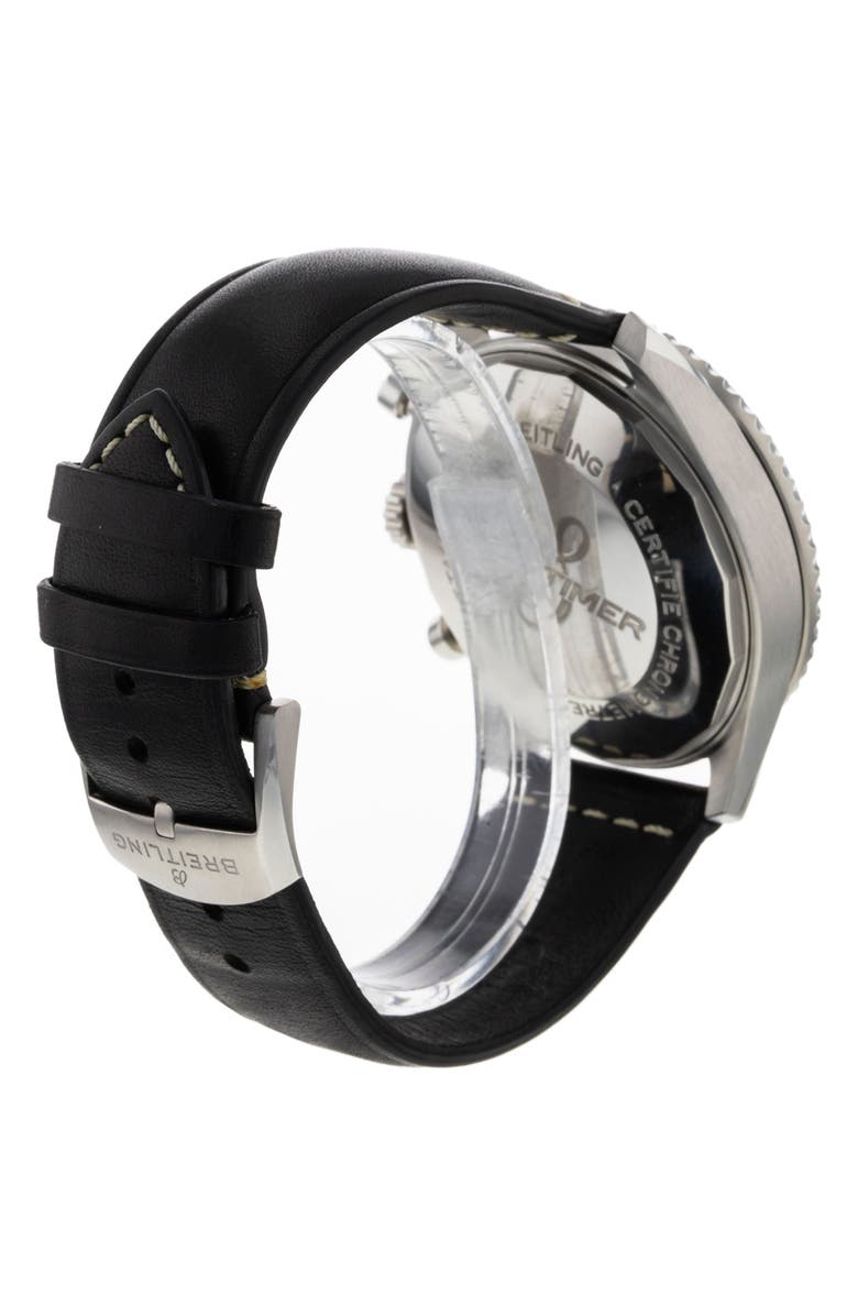 Watchfinder & Co. Breitling Preowned Navitimer 8 Chronograph Leather Strap Watch, 43mm, Alternate, color,