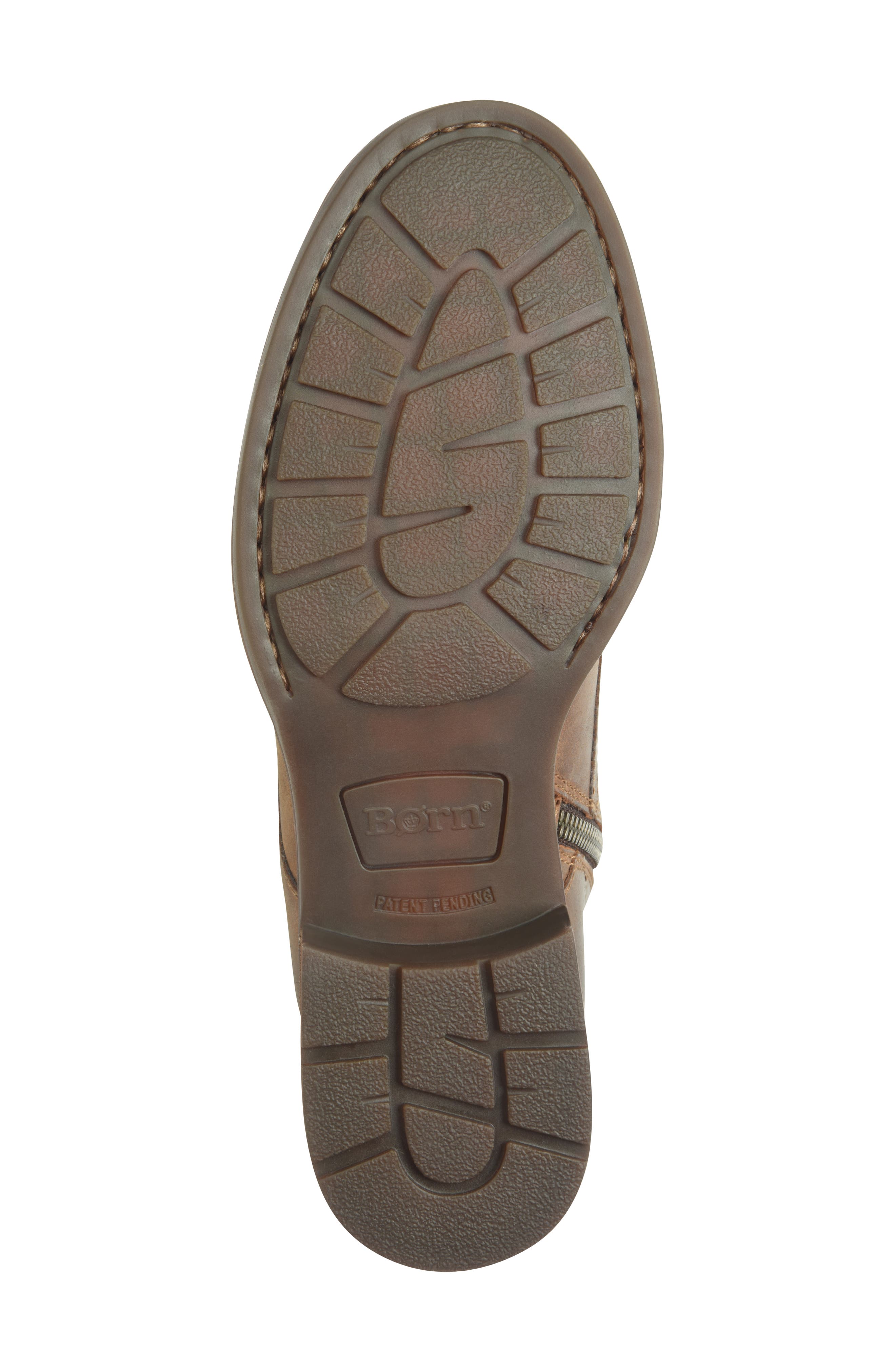 Boreen Bootie, Alternate, color, BROWN LEATHER