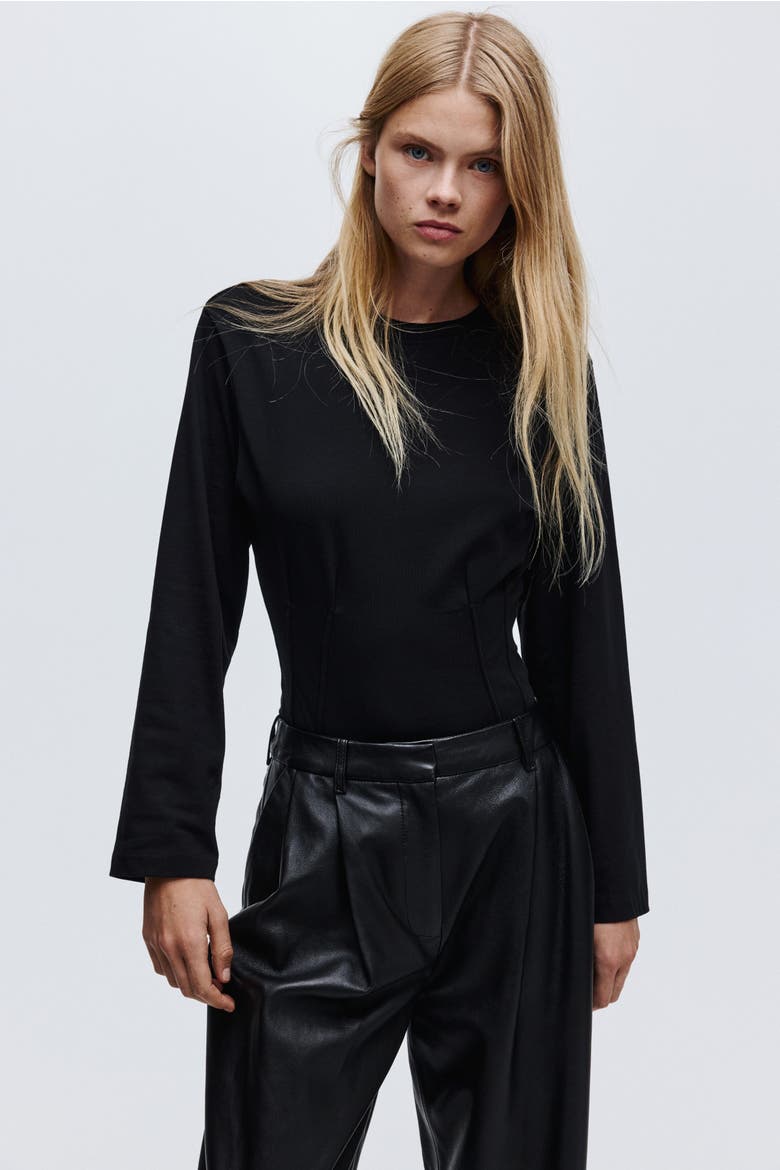 Waisted Body, Main, color, Black