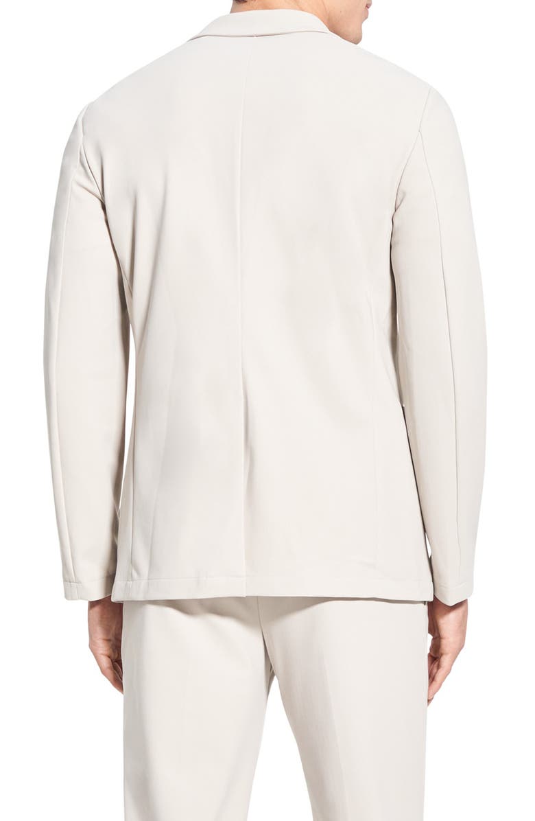 Theory Clinton Precision Ponte Knit Blazer, Alternate, color, Putty - B1j