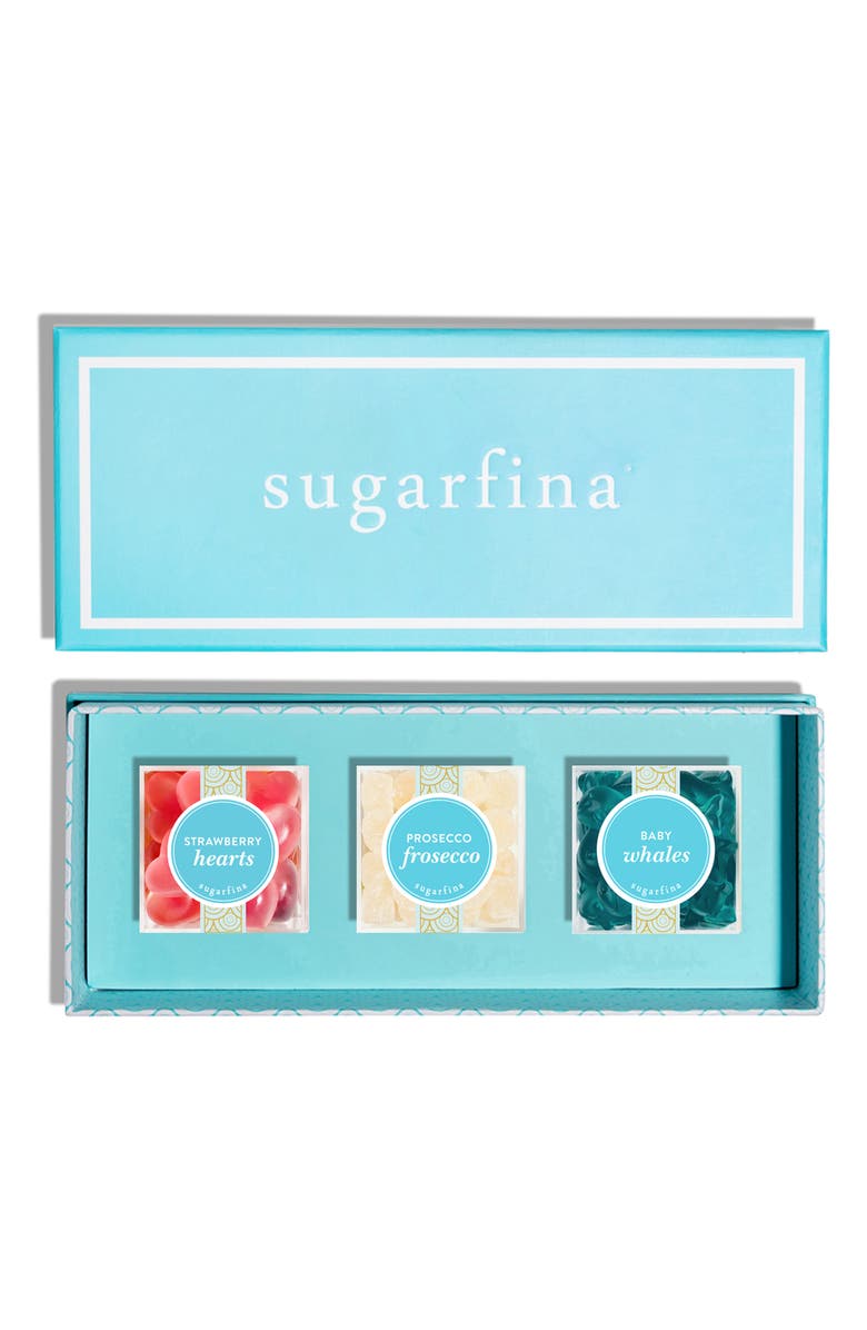 sugarfina Fireworks 3-Piece Candy Bento Box, Main, color, 