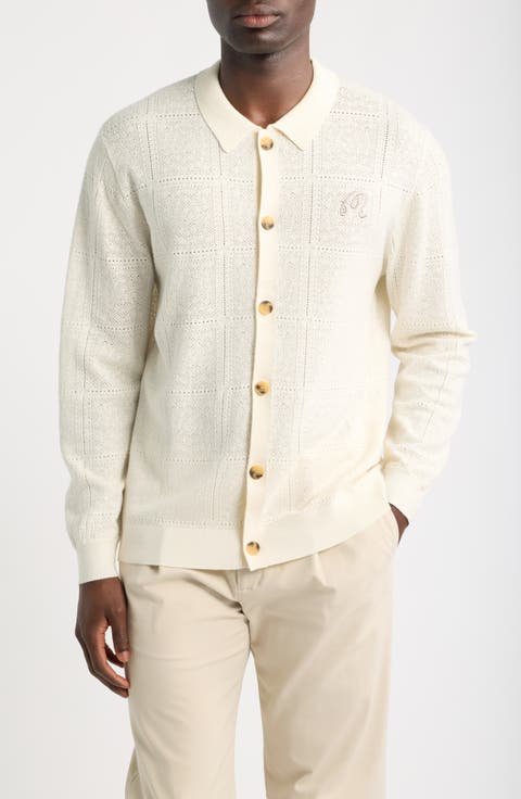 Resort Pointelle Detail Cardigan