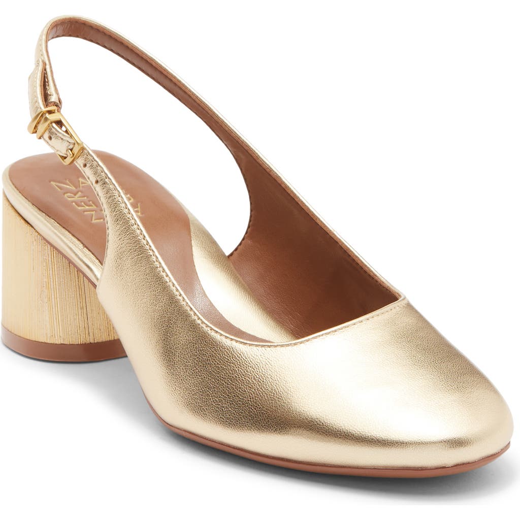 Naturalizer Lane Slingback Pump In Gold
