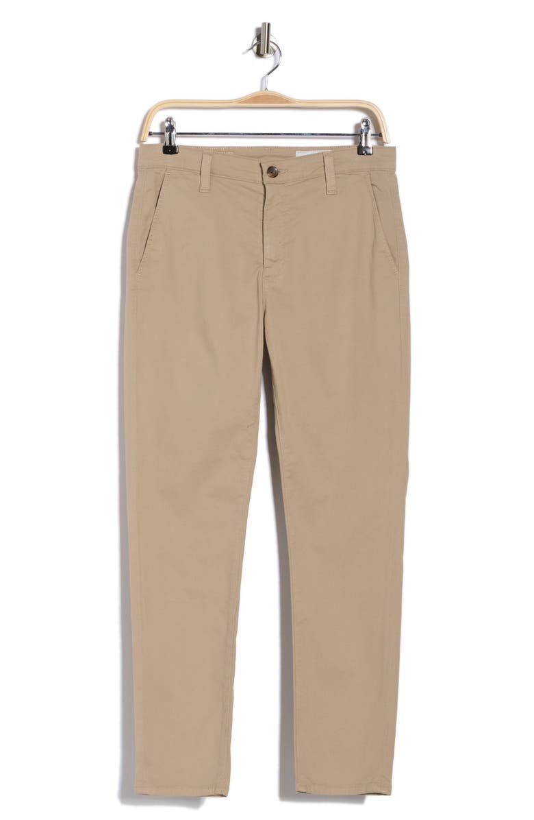 AG Caden High Rise Crop Chinos, Main, color, Dry Dust