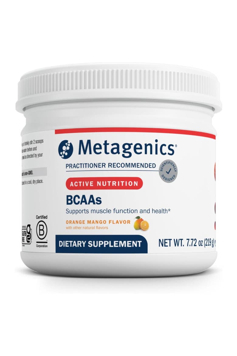 BCAAs Orange Mango Powder Muscle Recovery Supplement 30 Servings, Main, color, None