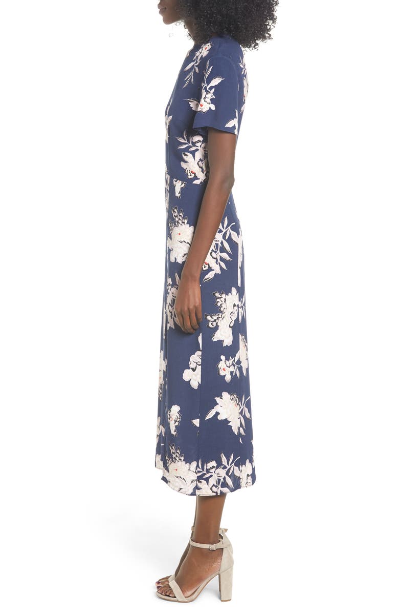 Leith Print Midi Dress, Alternate, color, 