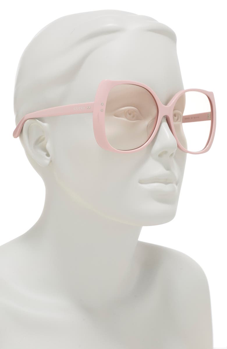 Gucci 58mm Core Square Sunglasses, Alternate, color,