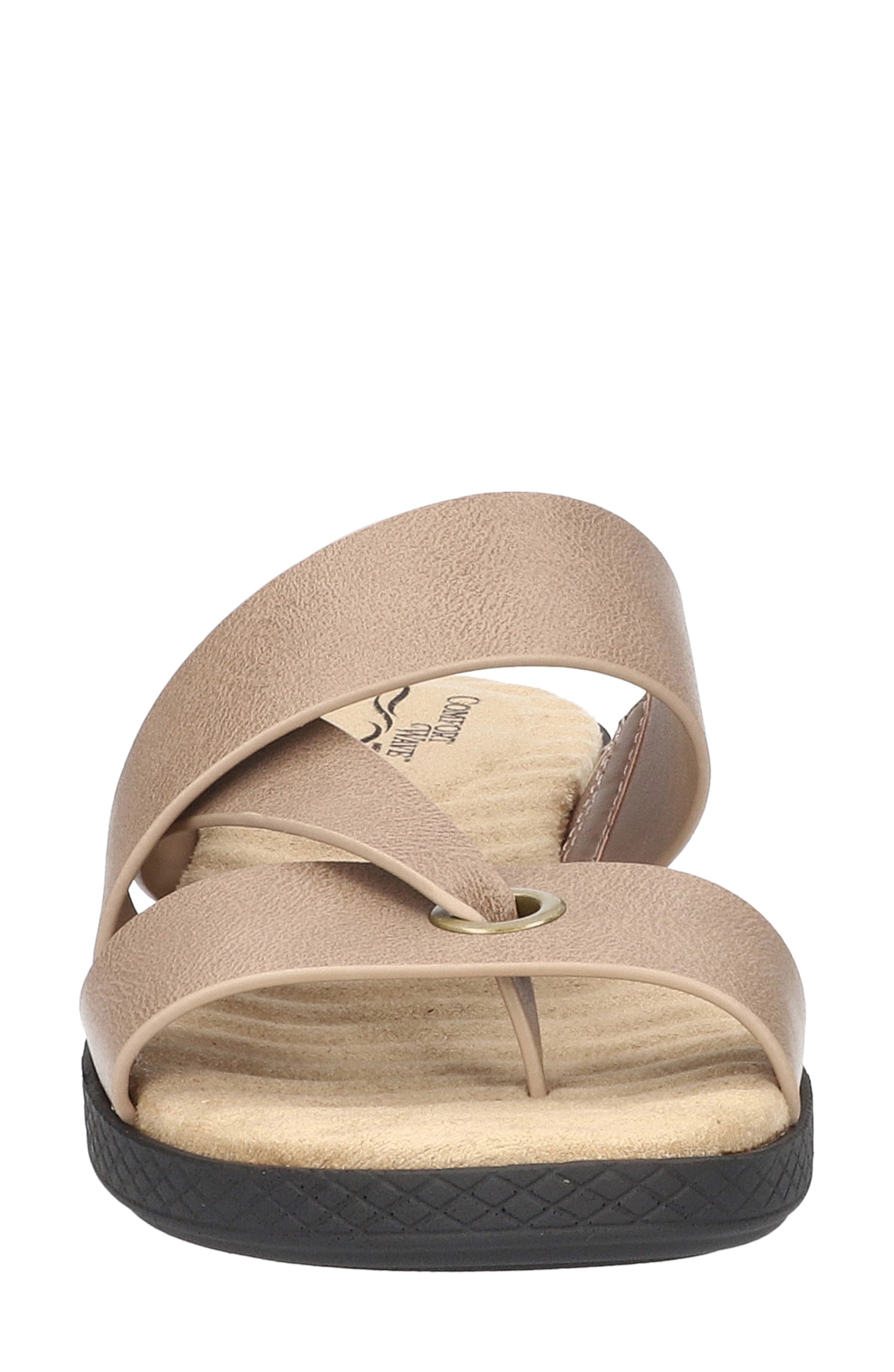 Gulf Toe Thong Sandal, Alternate, color, TAUPE