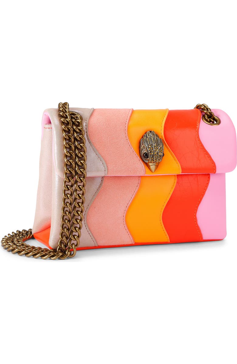 Kurt Geiger London Mini Kensington Convertible Leather Crossbody Bag, Alternate, color, Pink