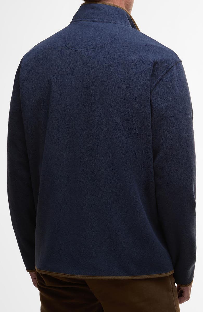 Barbour Harwood Fleece Jacket, Alternate, color, Navy