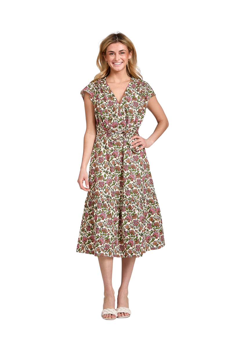 Taylor Tillman Poppy Dress, Alternate, color, Wildberry Garden