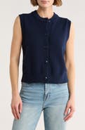 French Connection Mozart Sleeveless Cotton Sweater Vest