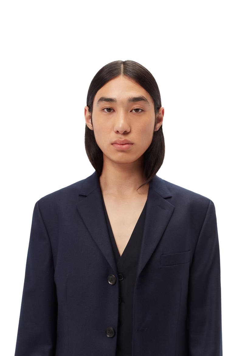 Men's Cashmere Blazer, Alternate, color, navy