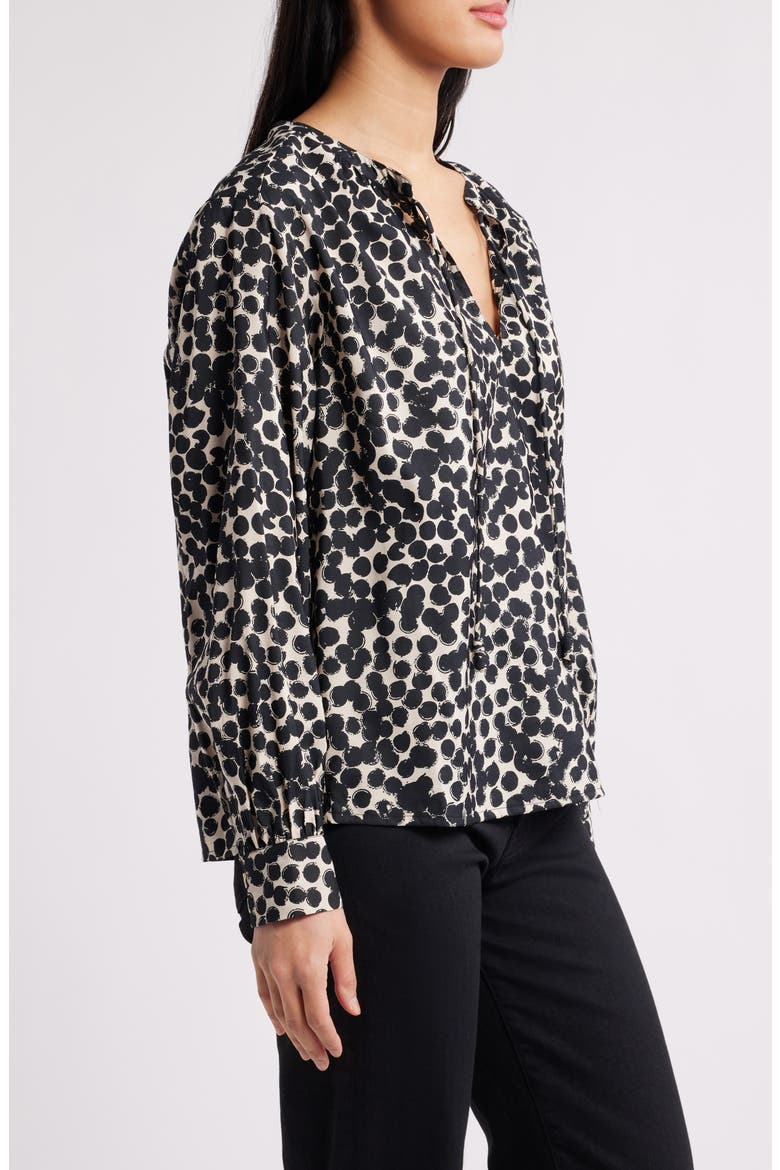 Animal Print Top, Alternate, color, FOG