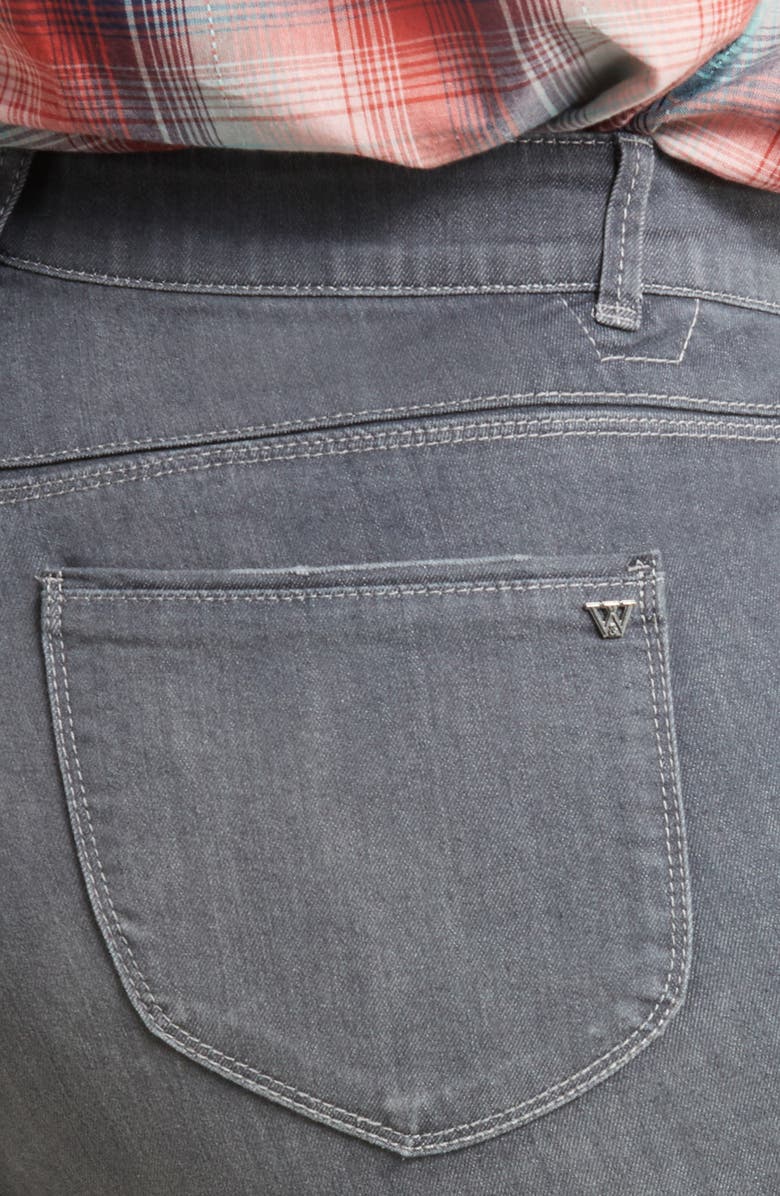 Wit & Wisdom 'Ab'Solution Raw Hem Straight Leg Jeans, Alternate, color, 