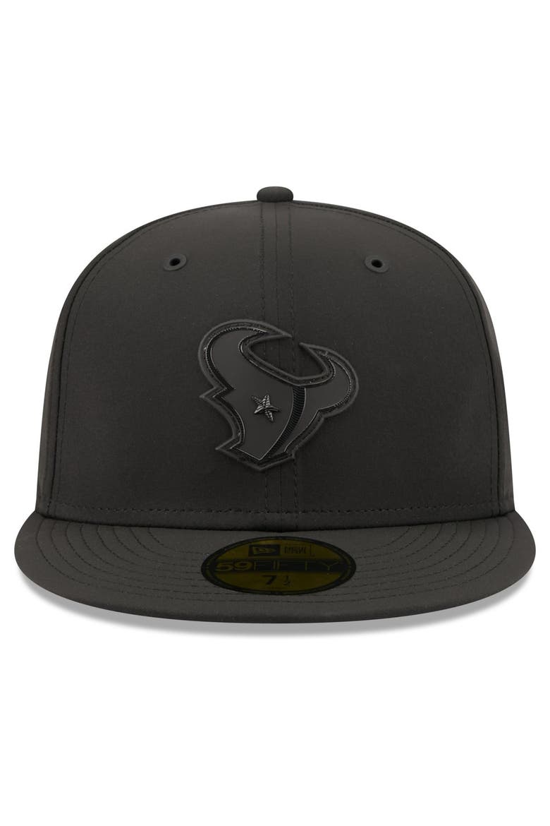 Men's New Era Black Houston Texans 2026 Sideline 59FIFTY Fitted Hat, Alternate, color, Black