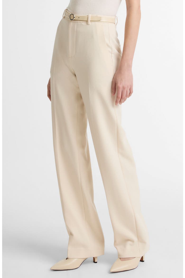 Elsa High Rise Straight Leg Trousers, Alternate, color, ECRU