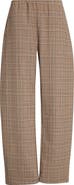 LESET Mia Plaid Pocket Straight Leg Pants