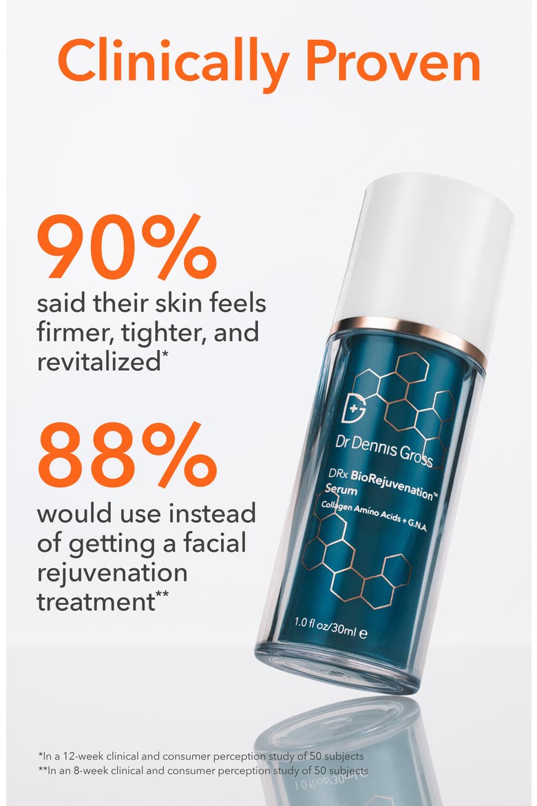 DRx BioRejuvenation™ Serum with Collagen Amino Acids + G.N.A, Alternate, color, NO COLOR