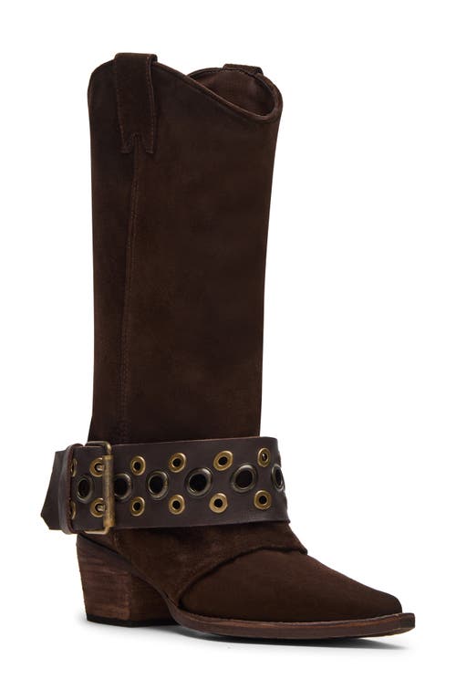 Steve Madden Ashwood Tall Boot In Brown