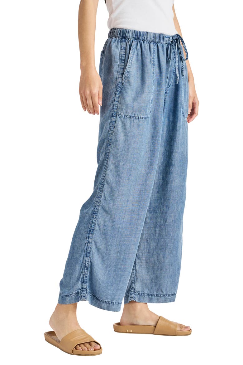 Angie Indigo Pants, Alternate, color, INDIGO
