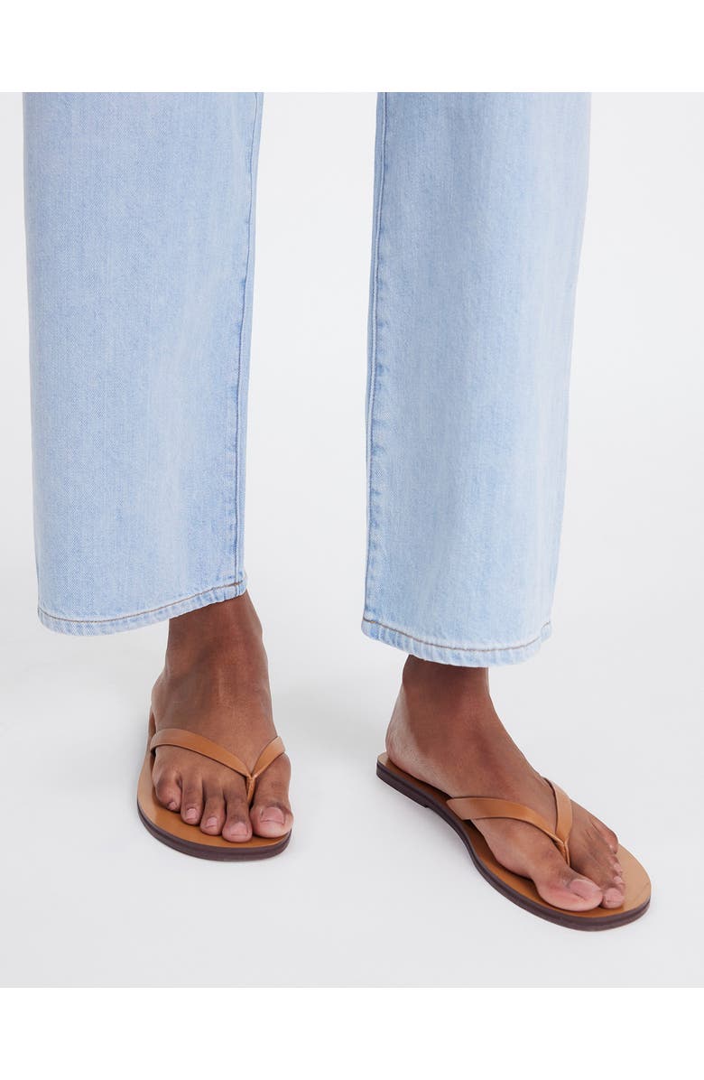 Madewell The Gabi Slide Sandal, Alternate, color, Desert Camel