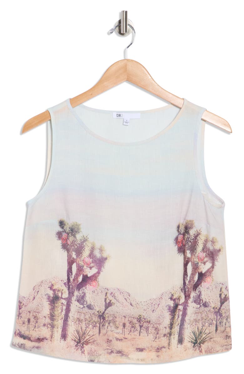 DR2 by Daniel Rainn Desert Scenic Shell Top, Alternate, color, R018 Sky