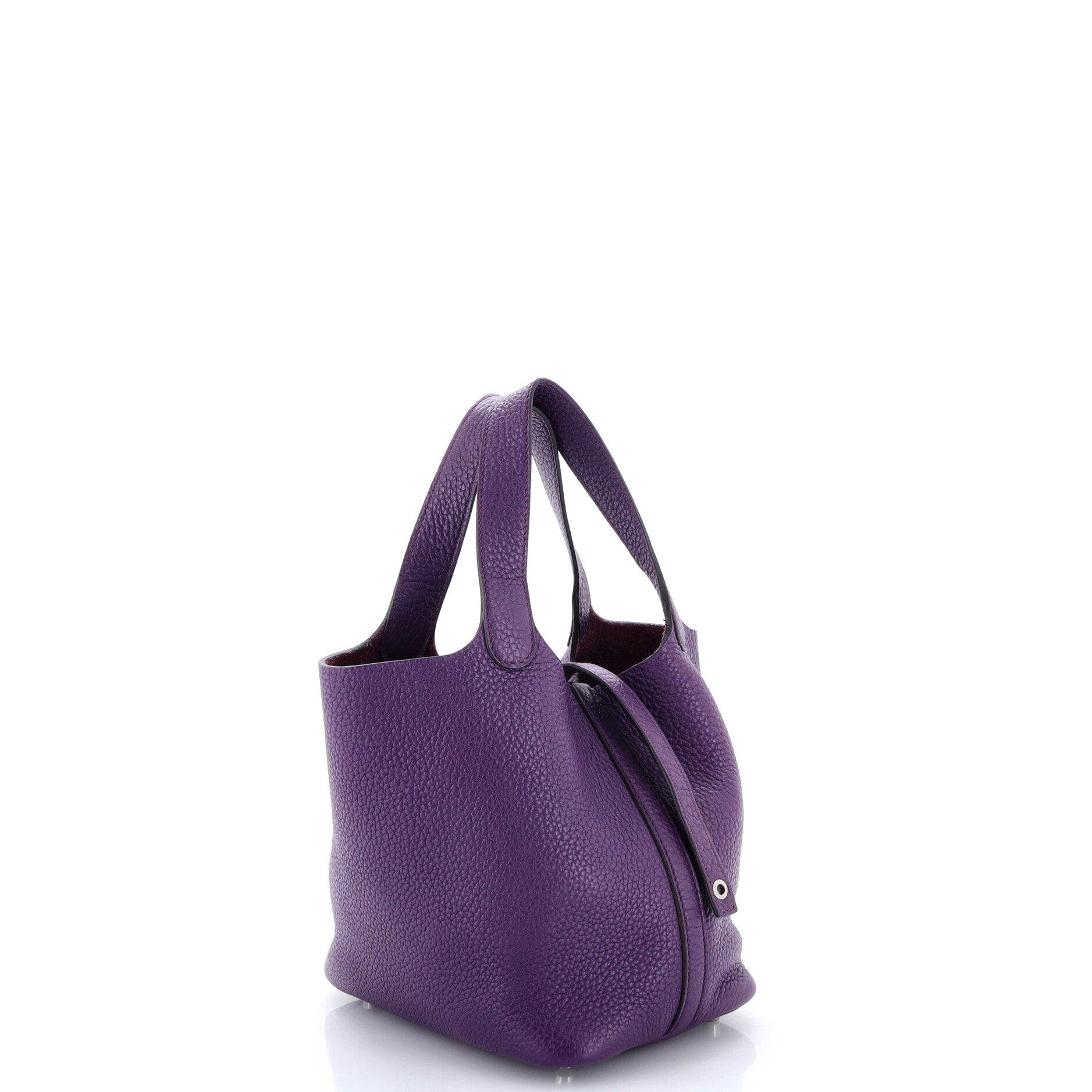 Picotin Lock Bag Clemence PM, Alternate, color, Red