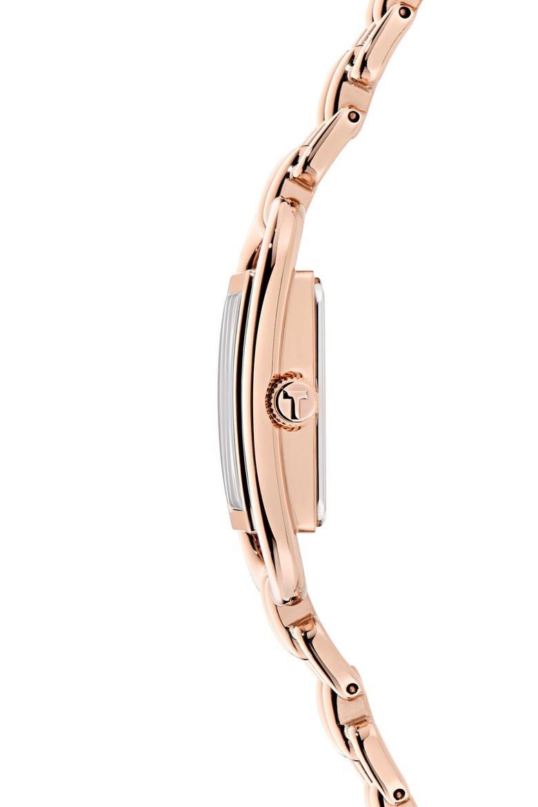 Iconic Bracelet Watch, 17mm x 8mm, Alternate, color, ROSE GOLD-TONE
