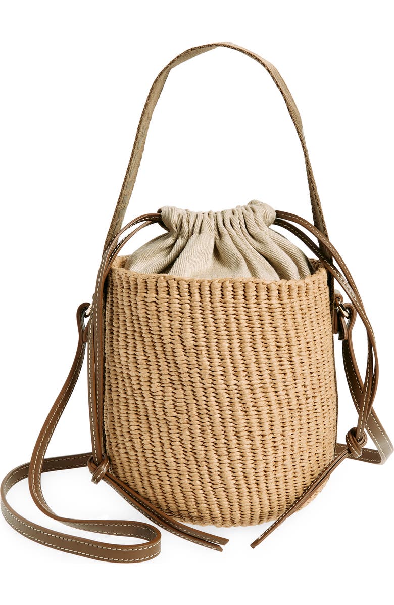 Chloé Small Woody Basket Bucket Bag, Main, color,