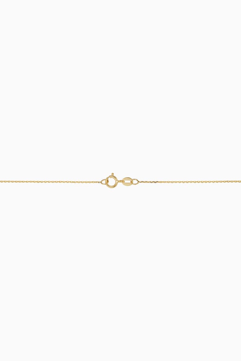 14K Gold Dream Link Station Necklace, Alternate, color, Yellow Gold