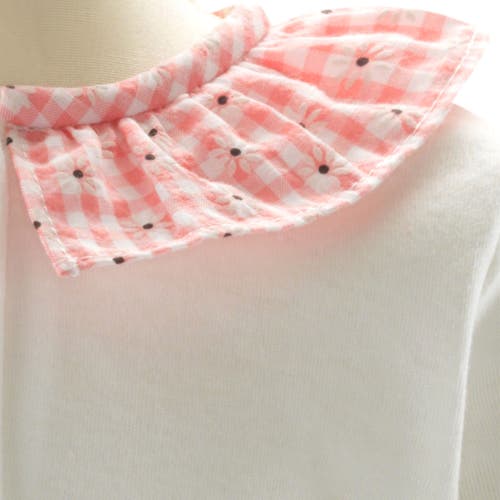 Rachel Riley Gingham Daisy Babygro