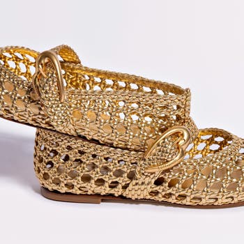Verona Macrame Ballet Flat