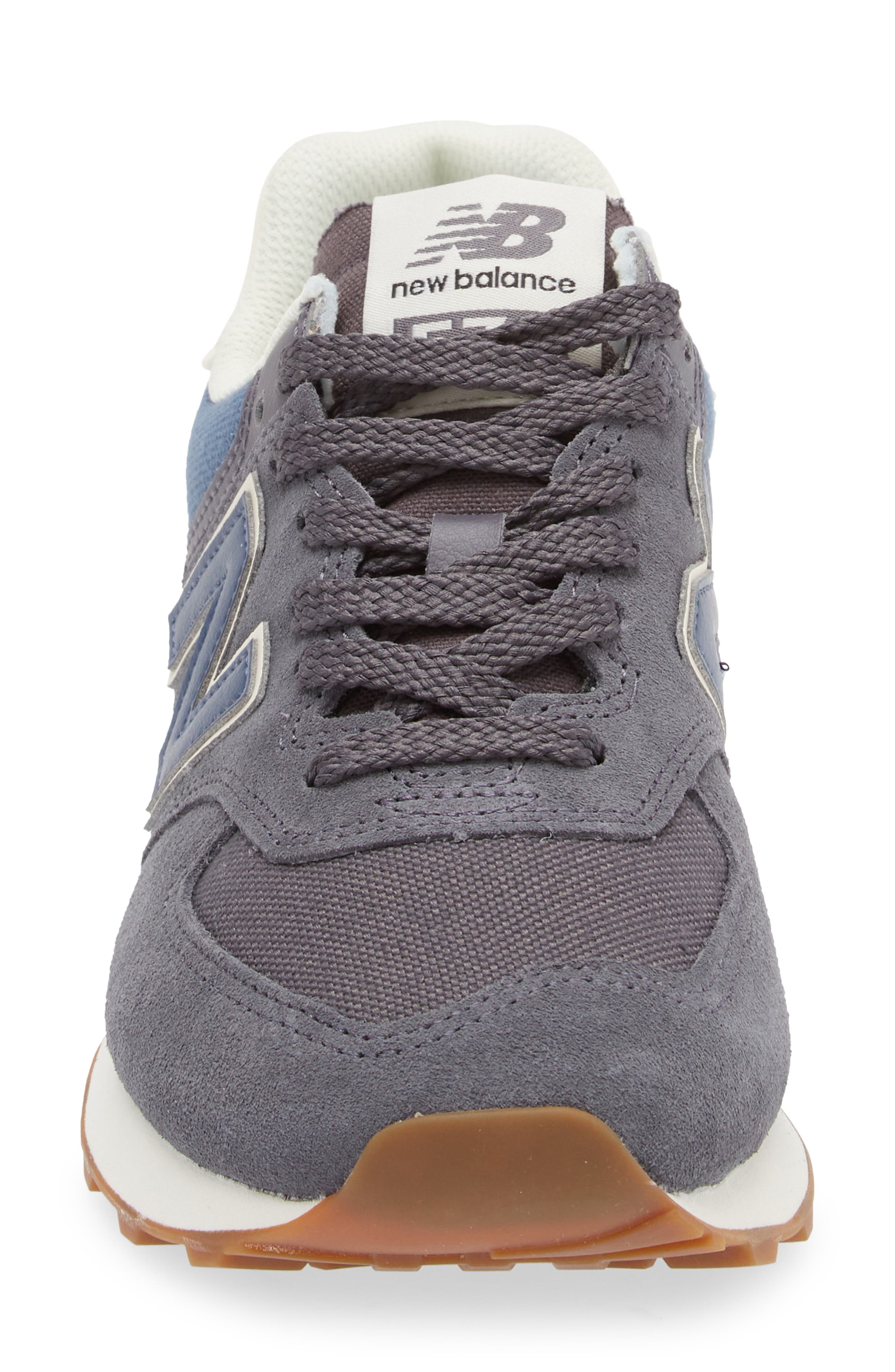 New Balance 574 Sneaker, Alternate, color, Magnet/ Vintage Indigo