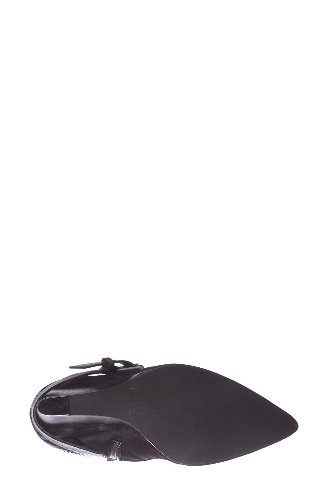'Andy' Wedge Bootie, Alternate, color, BLACK