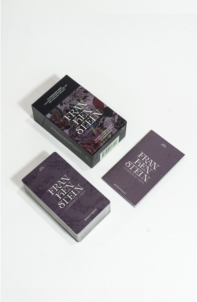 Bond & Grace Frankenstein Companion Cards, Main, color, Purple