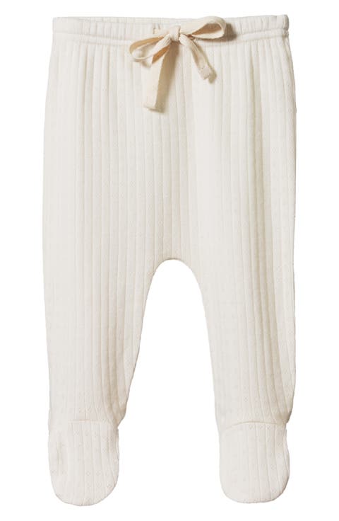 Pointelle Footed Pants (Baby)