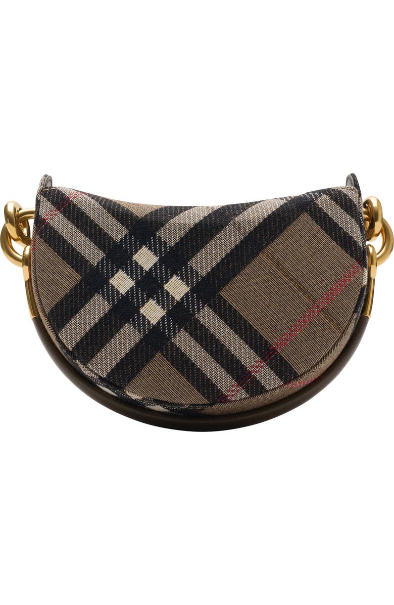 Burberry Bridle Check Clutch, Alternate, color,